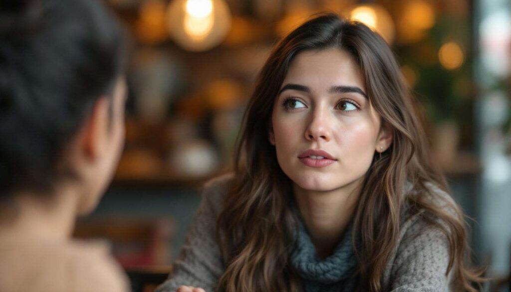 Was bedeutet es laut Psychologie, wenn jemand beim Gespräch nicht in die Augen schaut?