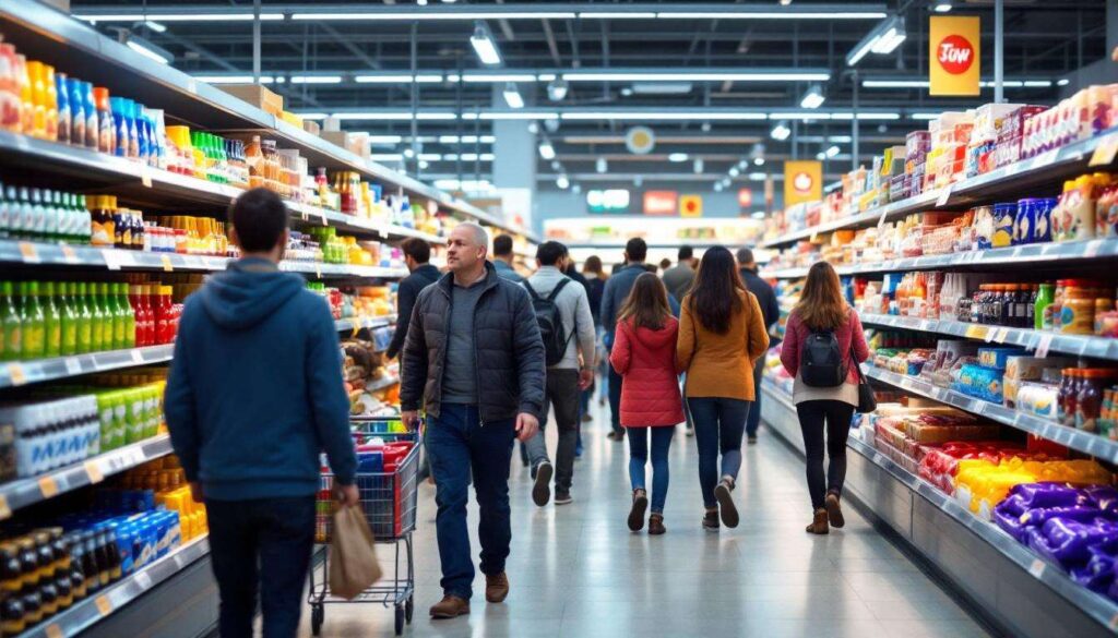 Wer im Supermarkt immer dieselbe Route geht, hat laut Studie dieses Denkmuster
