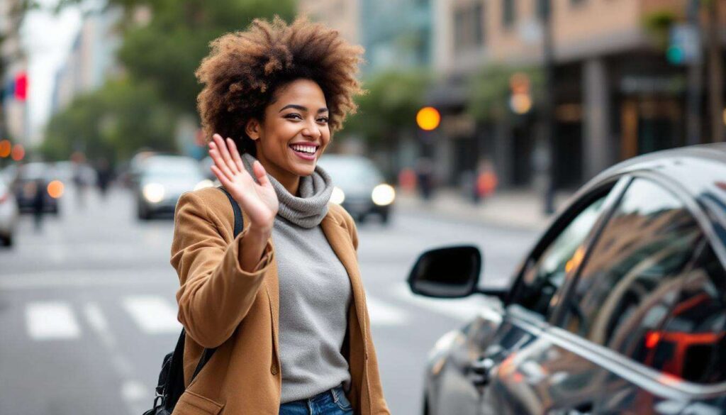 Laut Psychologie sagt es viel über deine Persönlichkeit, wenn du Autos beim Überqueren der Straße dankend grüßt
